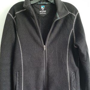 Kuhl Black Size M Alfpaca Full zip Hiking Jacket